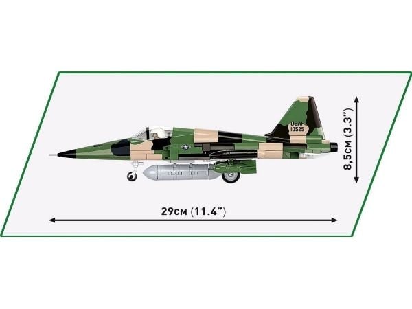 Cobi Klocki Northrop F-5A Freedom Fighter