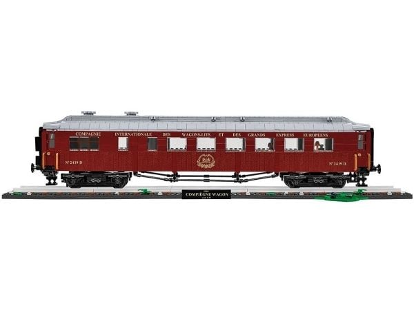 COBI Compiègne Wagon (22 June 1940), Byggeklosser, 10 år, 2001 stykker