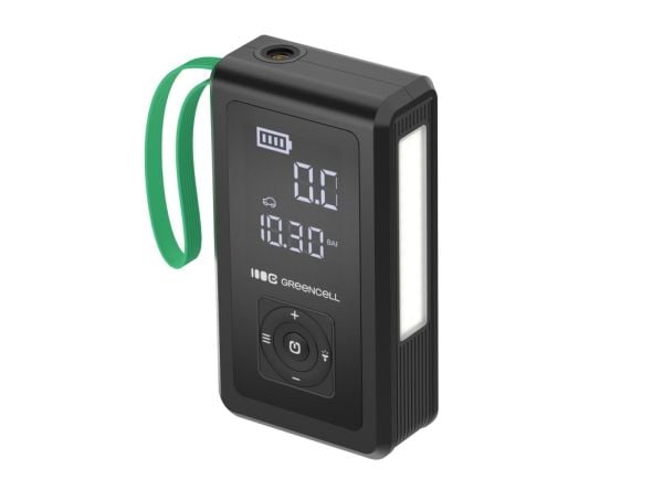 Greencell PowerBoost Air / Starter / Bilkraftbank med kompressor 8000mAh 1000A Startenhet