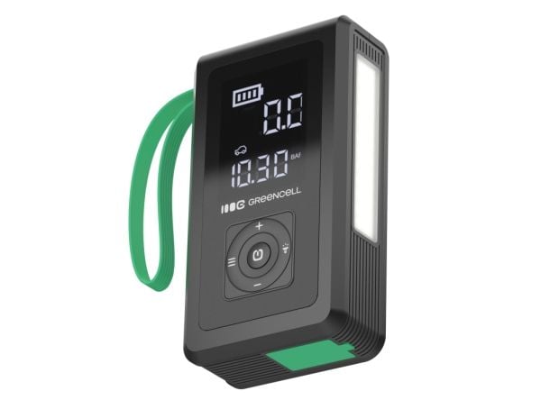 Greencell PowerBoost Air / Starter / Bilkraftbank med kompressor 8000mAh 1000A Startenhet