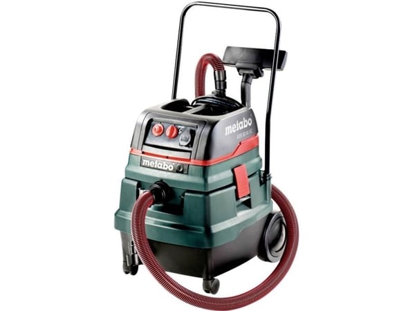 Metabo ASR 50 M SC, Kuiva ja märkä, Musta, Vihreä, Hopea, 50 L, 61 l/s, 248 kPa, 8 m