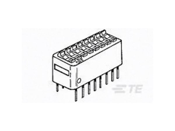 TE Connectivity 3-5435640-2 1 stk Tube