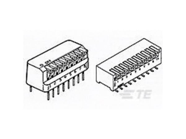 TE Connectivity 5435802-1 1 stk Tube