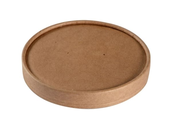 Lock, ABENA Gastro, Ø11,5cm, brun, kraft/PE - (20 st.)
