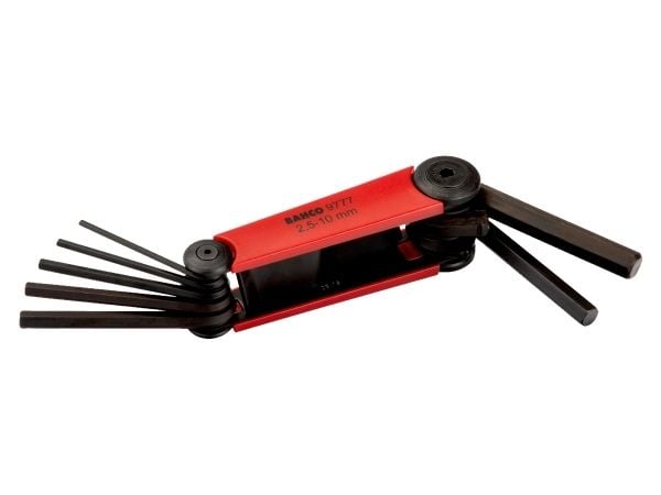 Bahco BE-9777, 2.5,3,4,5,6,8,10 mm, 410 g