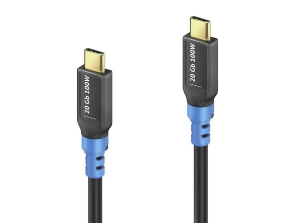 PureLink FlexInstall USB-C - USB-C kaapeli USB4 Gen2x2 20Gbps 100W 2.00m PureLink FlexInstall USB-C - USB-C kaapeli USB4 Gen2x2 20Gbps 100W 2.00m