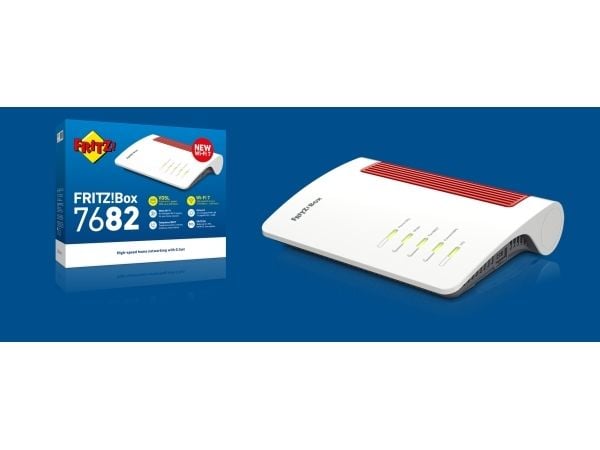FRITZ!Box 7682 (Wi-Fi 7) VDSL/ADSL2+-ruter 6960 Mbit/s