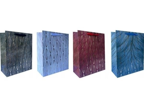 JU-PITER Dekorativ gavepose 18x23x10cm JP BL2316C blandingspris for 1 stk.