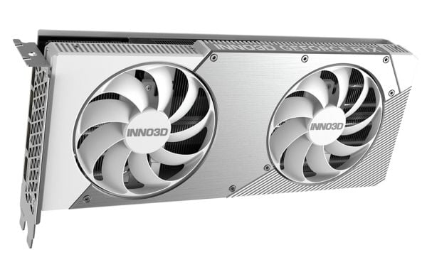 Inno3D GeForce RTX 5070 TWIN X2 OC WHITE - Grafikkort - GeForce RTX 5070 - 12 GB GDDR7 - PCI Express 5.0 - HDMI, 3 x DisplayPort - hvit