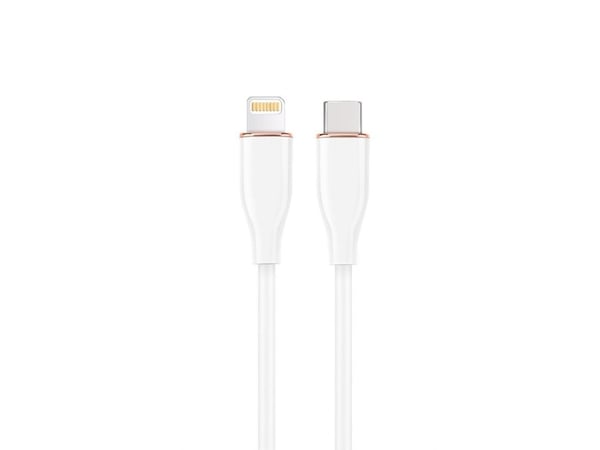 Cablexpert Premium - Lightning-kabel - USB-C hann til Lightning hann - 1.5 m - hvit - formstøpt, data & lading