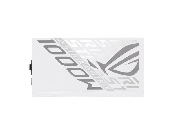 ASUS ROG Strix - White Edition - strømforsyning (intern) - ATX12V 3.1 - 80 PLUS Platinum - AC 100-240 V - 1000 watt - aktiv PFC - hvit
