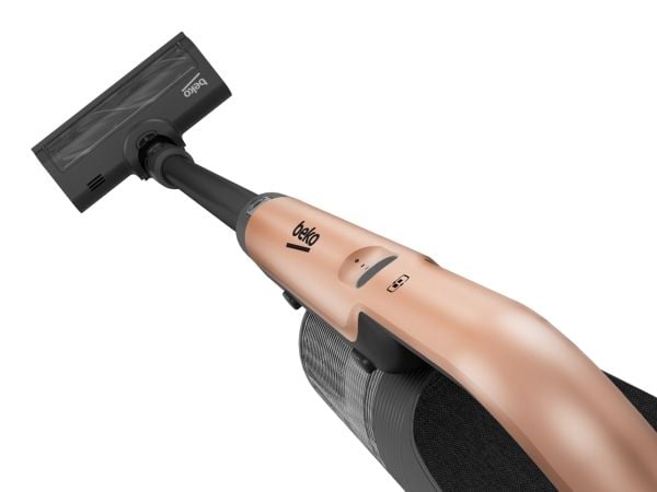 Beko VRT 65421 VC, 2-in-1-varsi-imuri, Pussiton, Valkoinen, Punainen, 0,7 L, Kuiva, 80 dB