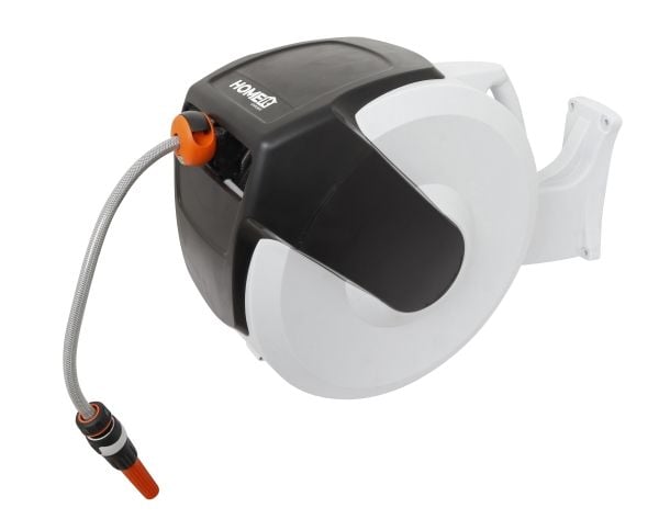 Home it Garden Premium® slangeboks med automatisk oprul 20 meter slange 8 bar