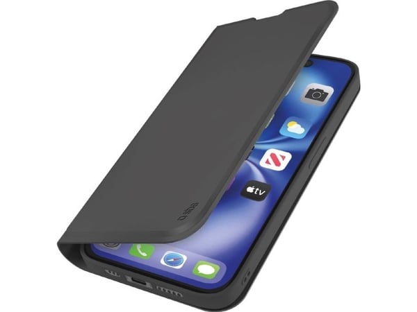 SBS Wallet, Plånbok, Apple, iPhone 16e, 15,5 cm (6.1"), Svart