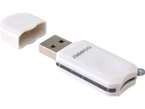 Kortläsare Omega (Micro SD/HC USB 3.0) vit