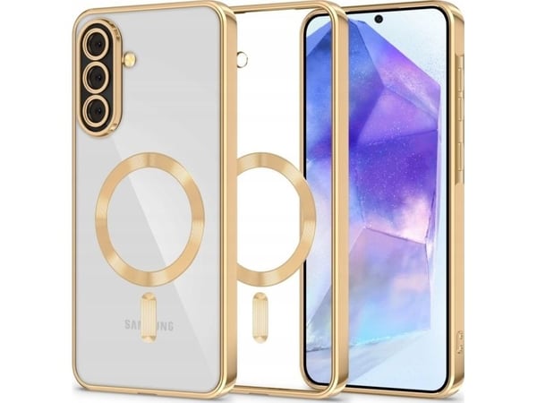 TECH-PROTECT MAGFLEX MAGSAFE GALAXY A56 5G SHINY GOLD