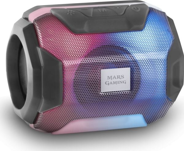 Högtalare Mars Gaming MSBAX Bluetooth trådlös med radio / MicroSD / RGB / USB / 10W