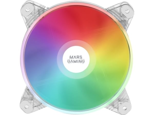 Mars Gaming MFD, Tuuletin, 12 cm, 1100 RPM, Valkoinen