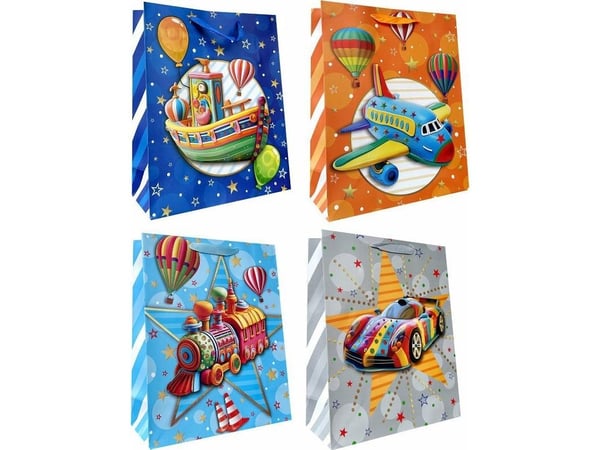 JU-PITER dekorativ gaveveske 31x42x12 cm 9057A