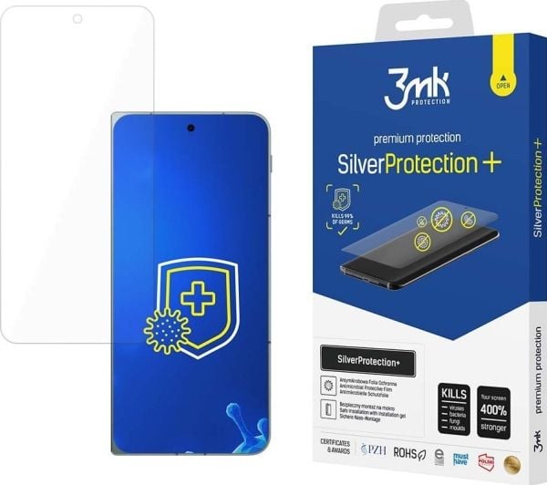 3MK SilverProtection+, avoin (edessä), 1 kpl