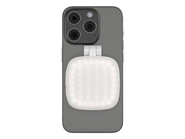 SmallRig 4933, Selfie-lys, Hvit, Akrylonitril-butadien-styren (ABS), Polykarbonat (PC), Zink, Alle merker, 2 år, LED