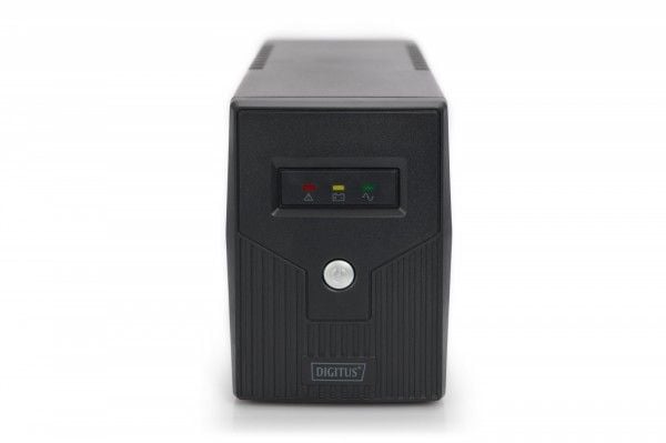 DIGITUS - UPS - 360 Watt - 600 VA - 1 x batteri - 7 Ah - 7 Ah