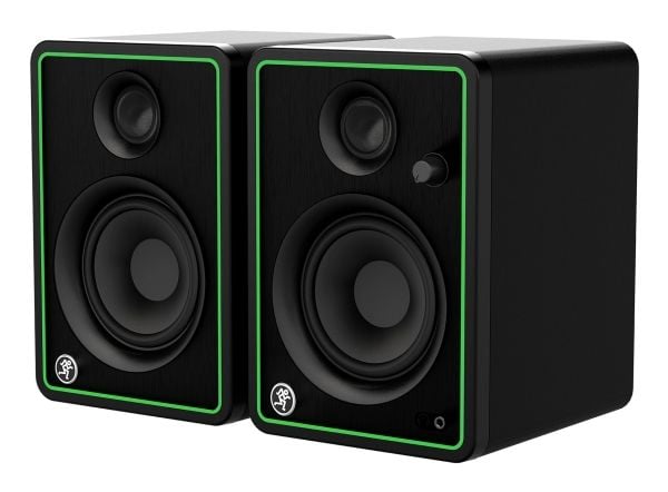 Mackie CR4-X, 2-veis, 2.0 kanaler, Koblet med ledninger (ikke trådløs), 50 W, 70 - 20000 Hz, Svart, Grønn Mackie CR4-X, 2-veis, 2.0 kanaler, Koblet med ledninger (ikke trådløs), 50 W, 70 - 20000 Hz, Svart, Grønn