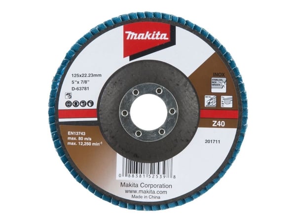 Makita D-63781 Laippakiekko 125 Z40 (D-63781)