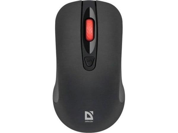 DEFENDER MYSZ NEXUS MS-195 RF SILENT CZARNA