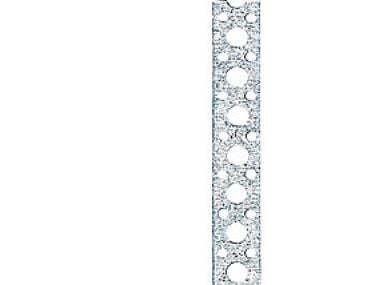 SCHNEIDER ELECTRIC Bøjlebånd 12x0,7mmvarmgalvaniserethulmål Ø5/2,5mm - (10 meter)