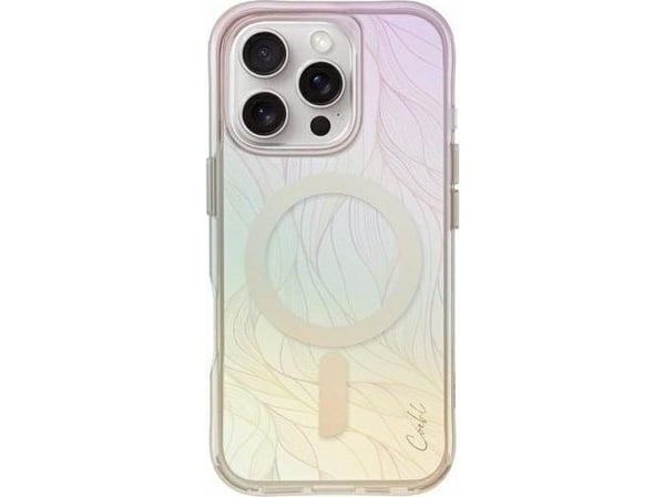 Mobildeksel iPhone 16 Pro Coehl Willow MS, sildebeinmønster