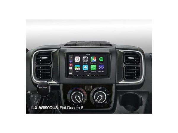 Alpine ILX-W690DU-bundle för Fiat Ducato 8