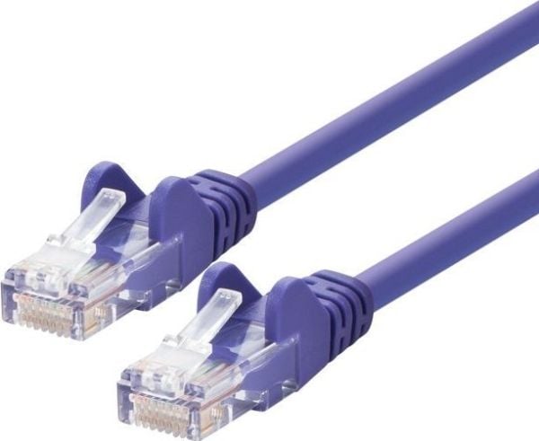 LOGON PROFESSIONAL TCU55U100V, 10 m, Cat5e, U/UTP (UTP), RJ-45, Lilla