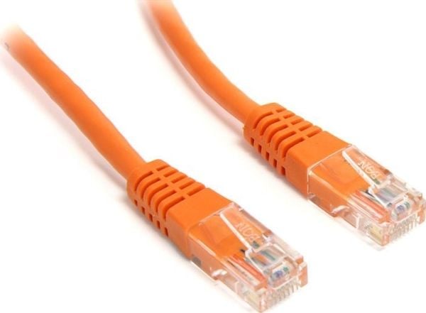 LOGON UTP Cat.5e, 1,5 m, Cat5e, RJ-45, RJ-45, Oransje