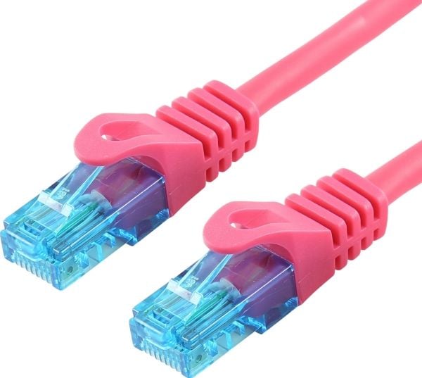 LOGON TCU55U015M, 1,5 m, Cat5e, U/UTP (UTP), RJ-45, RJ-45, Fiolblå