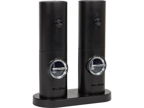 Elektrisk salt- og pepperkvern med vindu BLOW SP-01