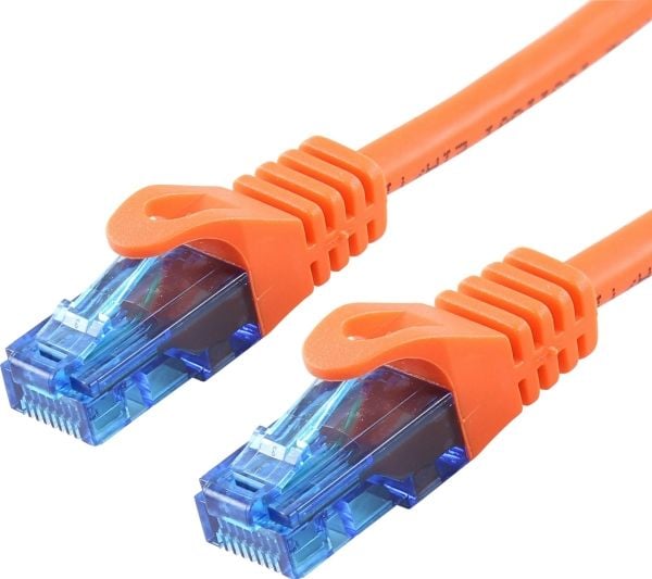 LOGON TCU55U150O, 15 m, Cat5e, U/UTP (UTP), RJ-45, RJ-45, Oransje