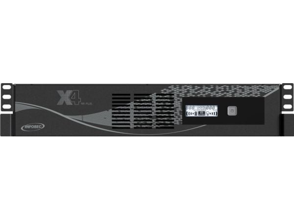 Infosec X4 600 RM Plus, Linje-Interactive, 0,6 kVA, 360 W, Pseudo sine, 162 V, 268 V