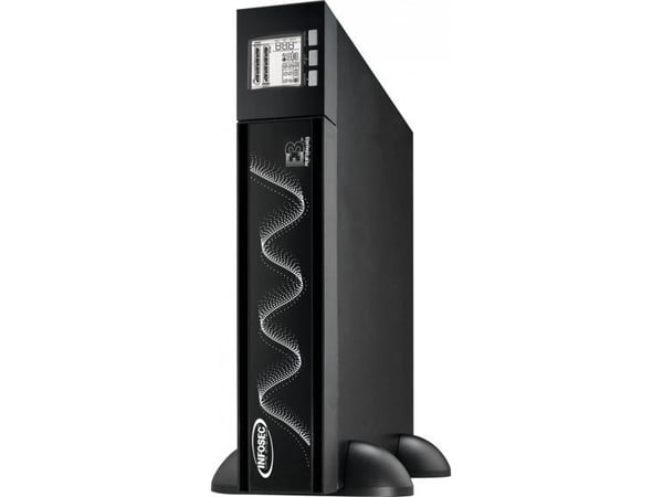Infosec E3 Performance 800 RT, Taajuuden kaksoismuunnos (verkossa), 0,8 kVA, 720 W, Sini, 81 V, 290 V