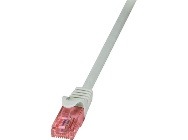 LogiLink 15m Cat.6 U/UTP, 15 m, Cat6, U/UTP (UTP), RJ-45, RJ-45