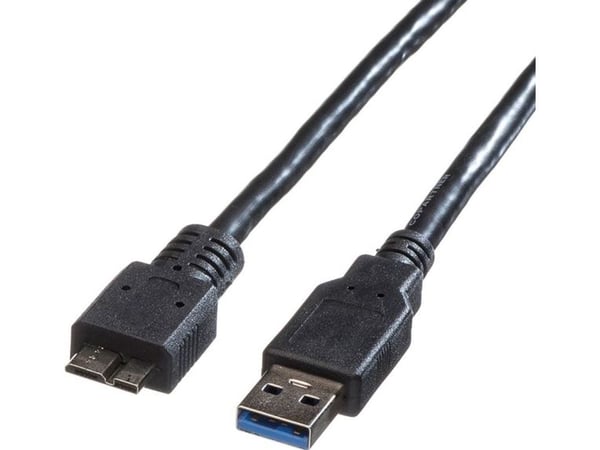 Roline USB-A - 3 m USB-kaapeli Musta (JAB-2198245)