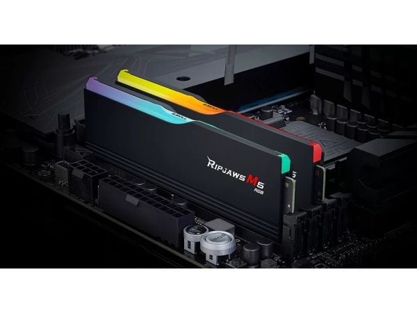 G.Skill Ripjaws M5 RGB F5-6000J2836G16GX2-RM5RK, 32 GB, 2 x 16 GB, DDR5, 288-pin DIMM