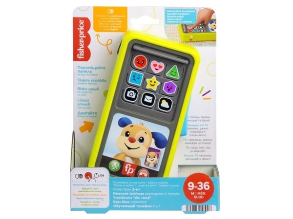 Fisher Price-smarttelefon "Tid å lære!" (litauisk stemme)
