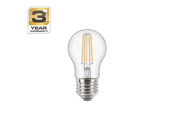 Standard LED filamentpære P45 E27 4,3 W 470 lm 2700 K