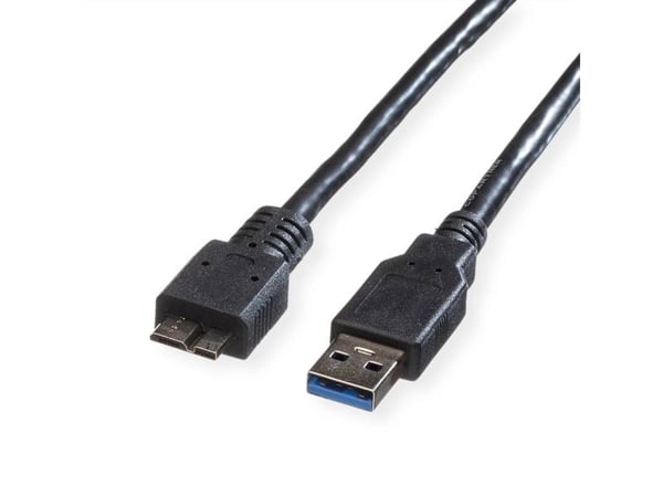Roline USB-A - 3 m USB-kaapeli Musta (JAB-2198245)