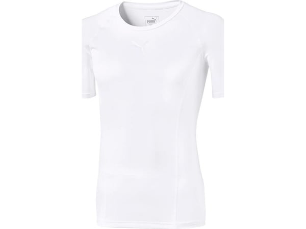 Puma t-shirt för män Puma LIGA Baselayer Tee SS vit 655918 04 : Storlek - M