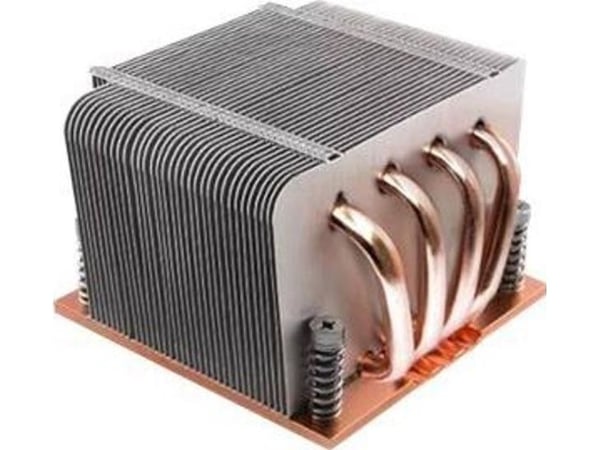 DYNATRON Q2 Intel CPU-kylare LGA1700 2U koppar/aluminium lameller + 4 heatpipes passiv upp till 150W TDP (A 2728)