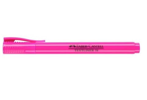 Faber-Castell TEXTLINER 38 - Markeringspenn - for fakspapir - fluorescerende rosa