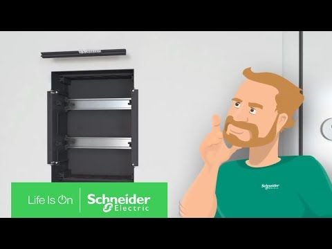 SCHNEIDER ELECTRIC Ryhmäkansi seinäkiinnitys 3x12 moduulia PE-kiinnikkeellä 1x16+4x10+3x6 mm²KxSxK: 478x268x101,5 mmIP 40, valkoinen RAL 9003