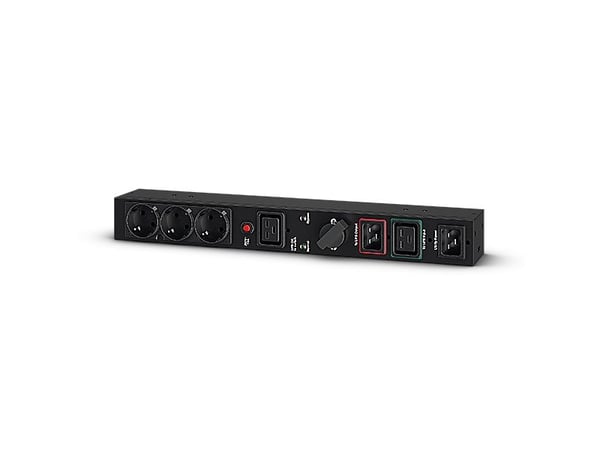CyberPower Maintenance Bypass PDU MBP20HVDE3 - Strømfordelerenhet (kan monteres i rack) - AC 200 - 240 V - inngang: IEC 60320 C19 - utgangskontakte...